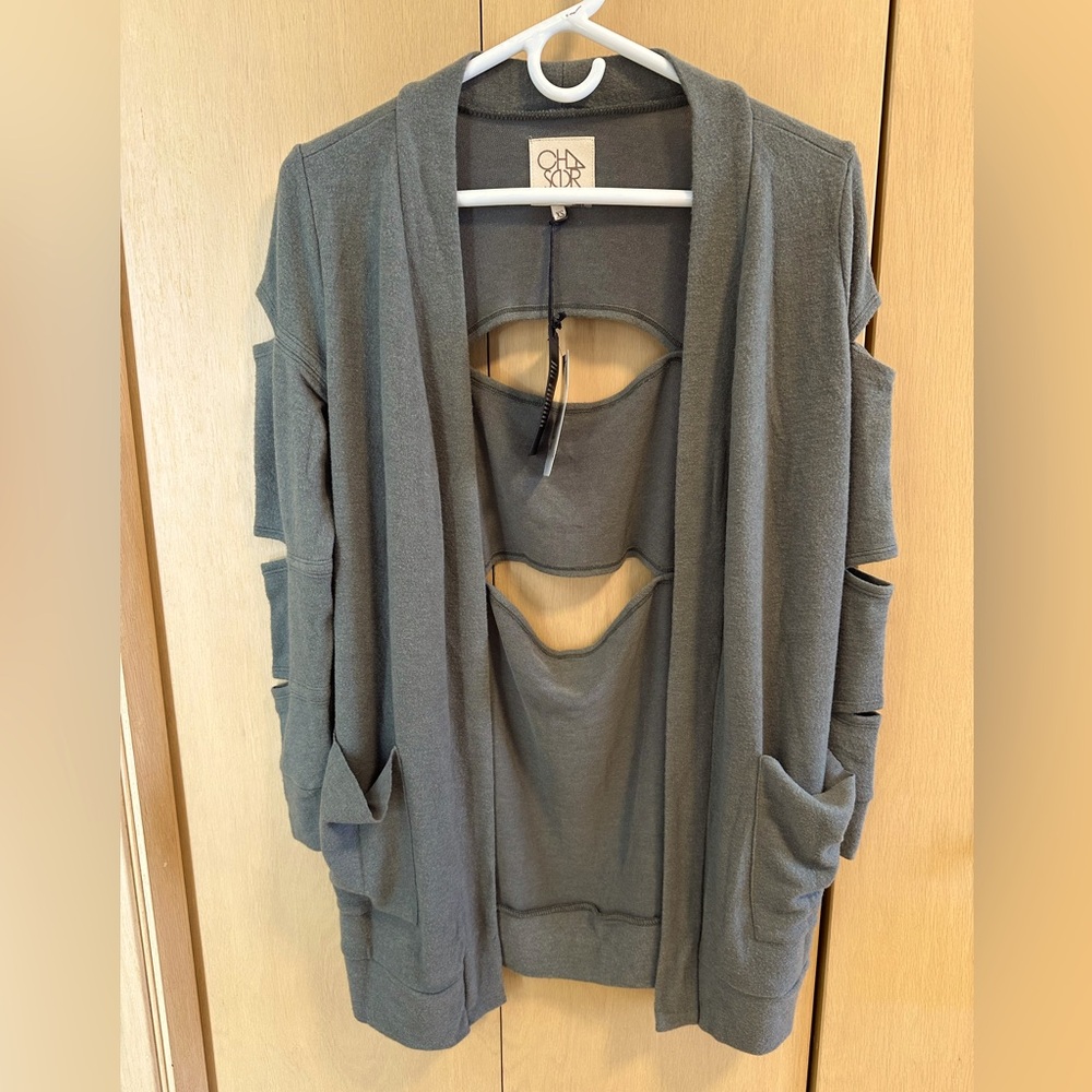 Chaser Cut-Out Cardigan - NWT